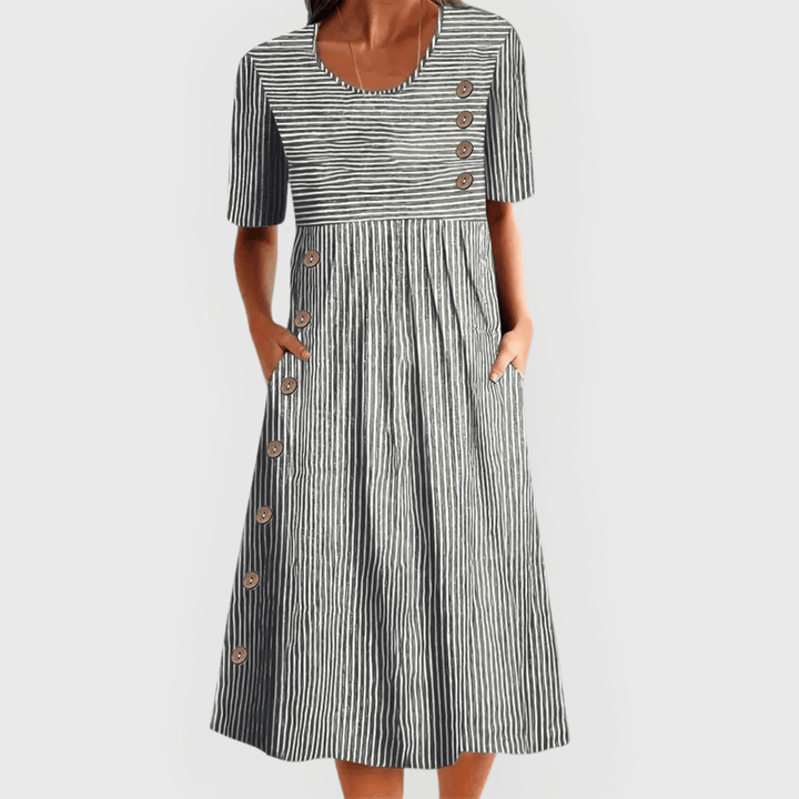 Elsa | Striped Summer Dress