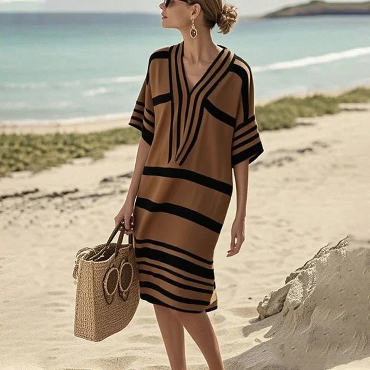 Zoe | Flowing Striped Dress