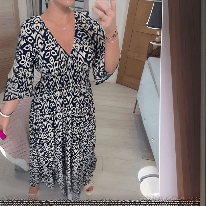 Malina | Summer Long Sleeve Beach Dress