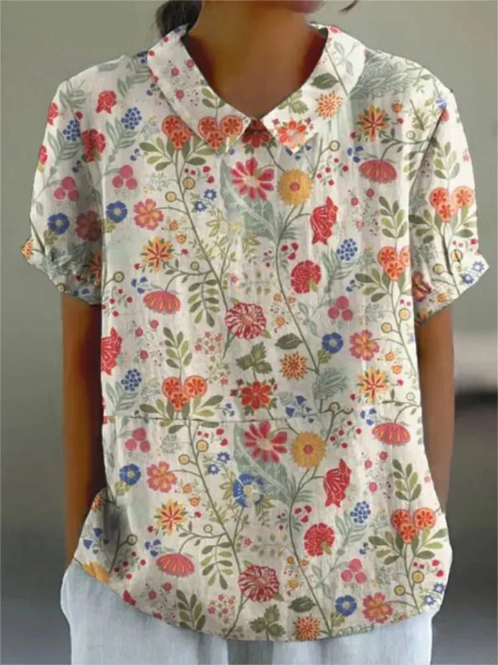 Arabella | Vintage Floral Blouse