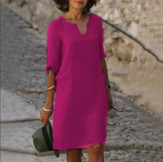 Alessia | Comfortable Linen Dress