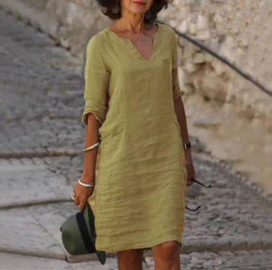 Alessia | Comfortable Linen Dress