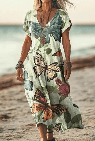 Claudia | Floral Midi Dress