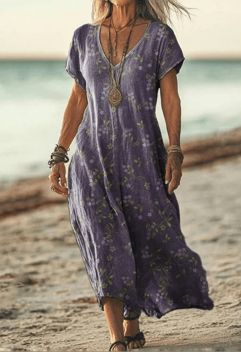 Claudia | Floral Midi Dress