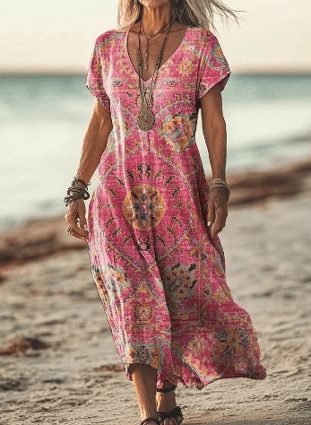 Claudia | Floral Midi Dress